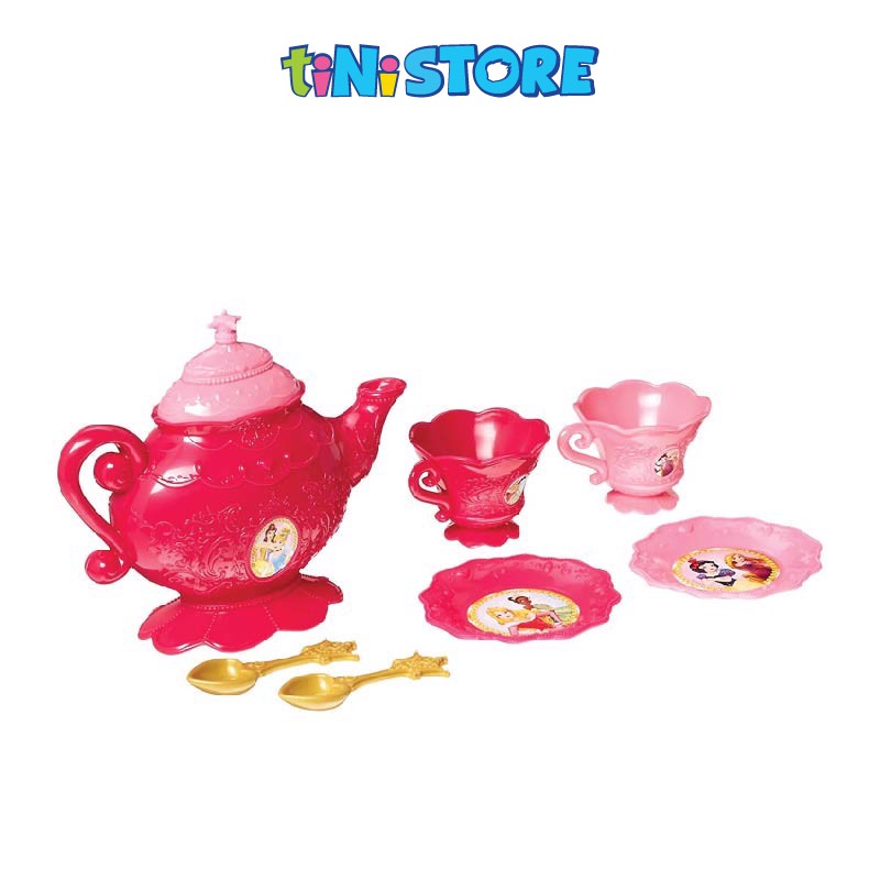 Đồ chơi nhập vai Jakks Pacific tiệc trà màu hồng Disney Princess 8 món 98062