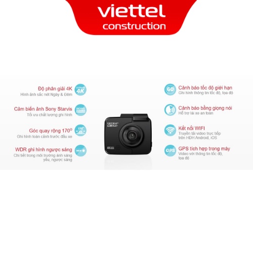 [Hàng Chính Hãng] Camera Hành Trình Vietmap C61 Pro tặng thẻ nhớ 32 GB
