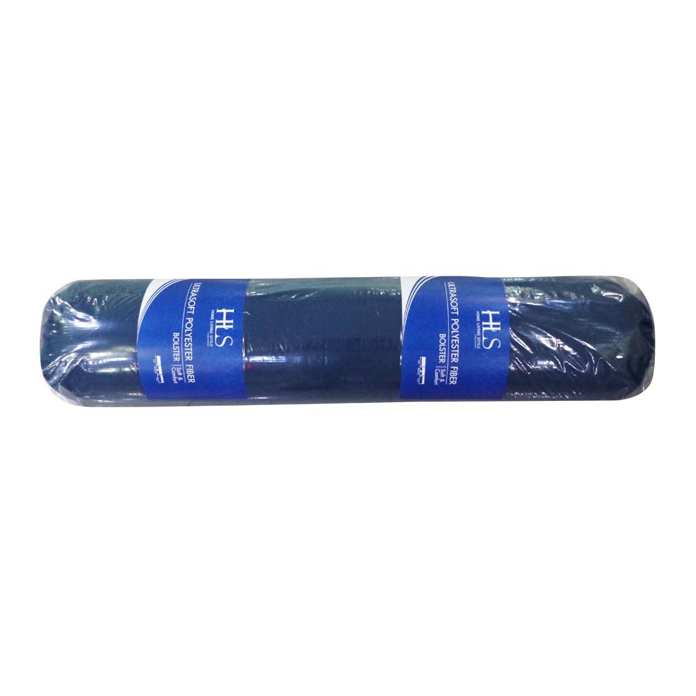 (Hỗ trợ 25K phí vận chuyển) HomeBase HLS Gối ôm Polyester siêu êm mềm mại chuẩn khách sạnThái Lan - Xanh Navy 32.5x20x10