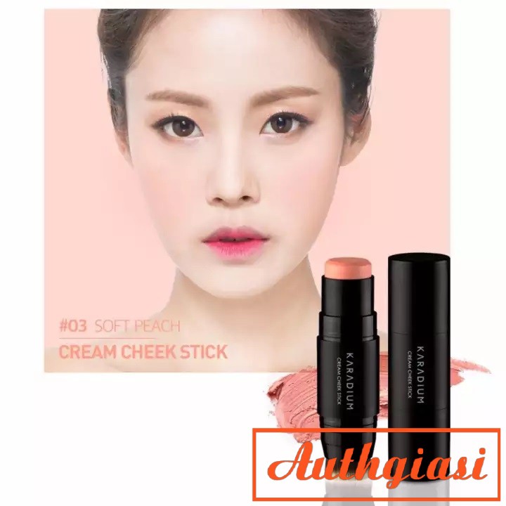Phấn má hồng thỏi Karadium Cream Cheek Stick mịn màng và tự nhiên dạng kem | BigBuy360 - bigbuy360.vn