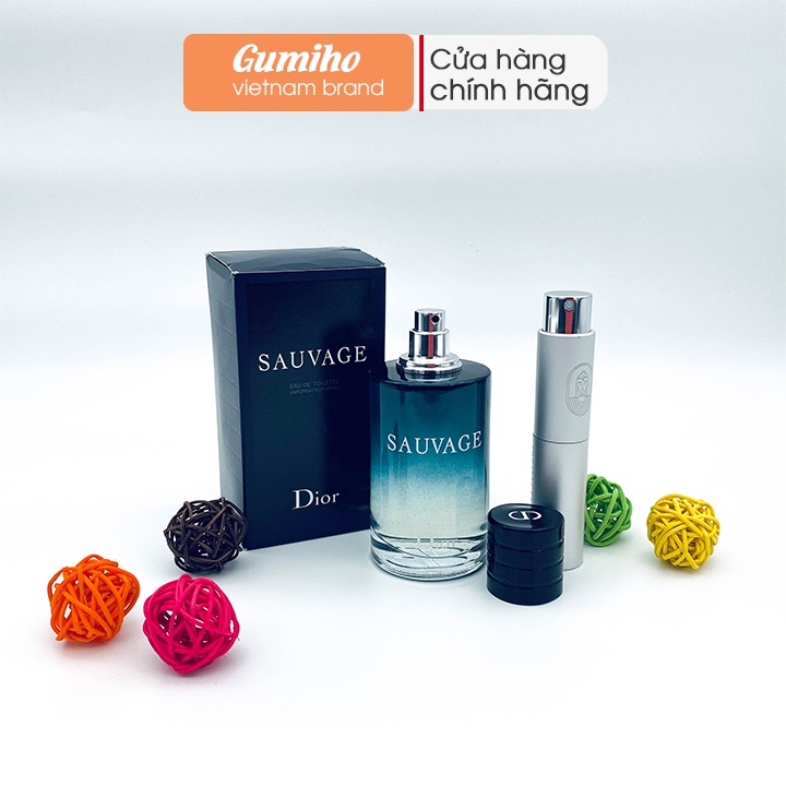 Mẫu Thử Nước hoa Nam Dior Sauvage Eau de Toilette - Phóng khoáng, Nam tính, Cuốn hút - Gumiho Shop . | BigBuy360 - bigbuy360.vn