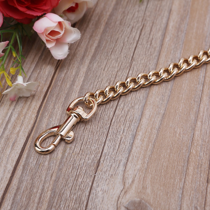 Bộ 2 Dây Xích Nối Dài Có Khóa Kim Loại Cho Túi Xách DIY