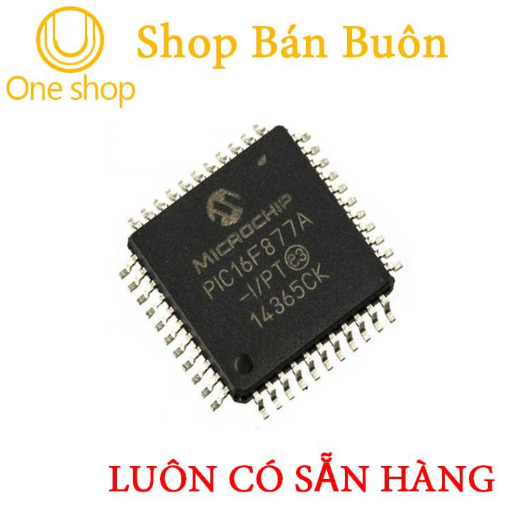 PIC16F877A-I/PT TQFP44 Mới Chất Lượng