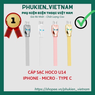 Cáp Hoco U14 ✓ Cáp Iphone - Micro - Type C