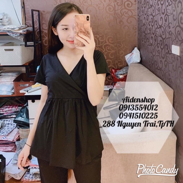 BỘ ĐỒ BẦU COTTON