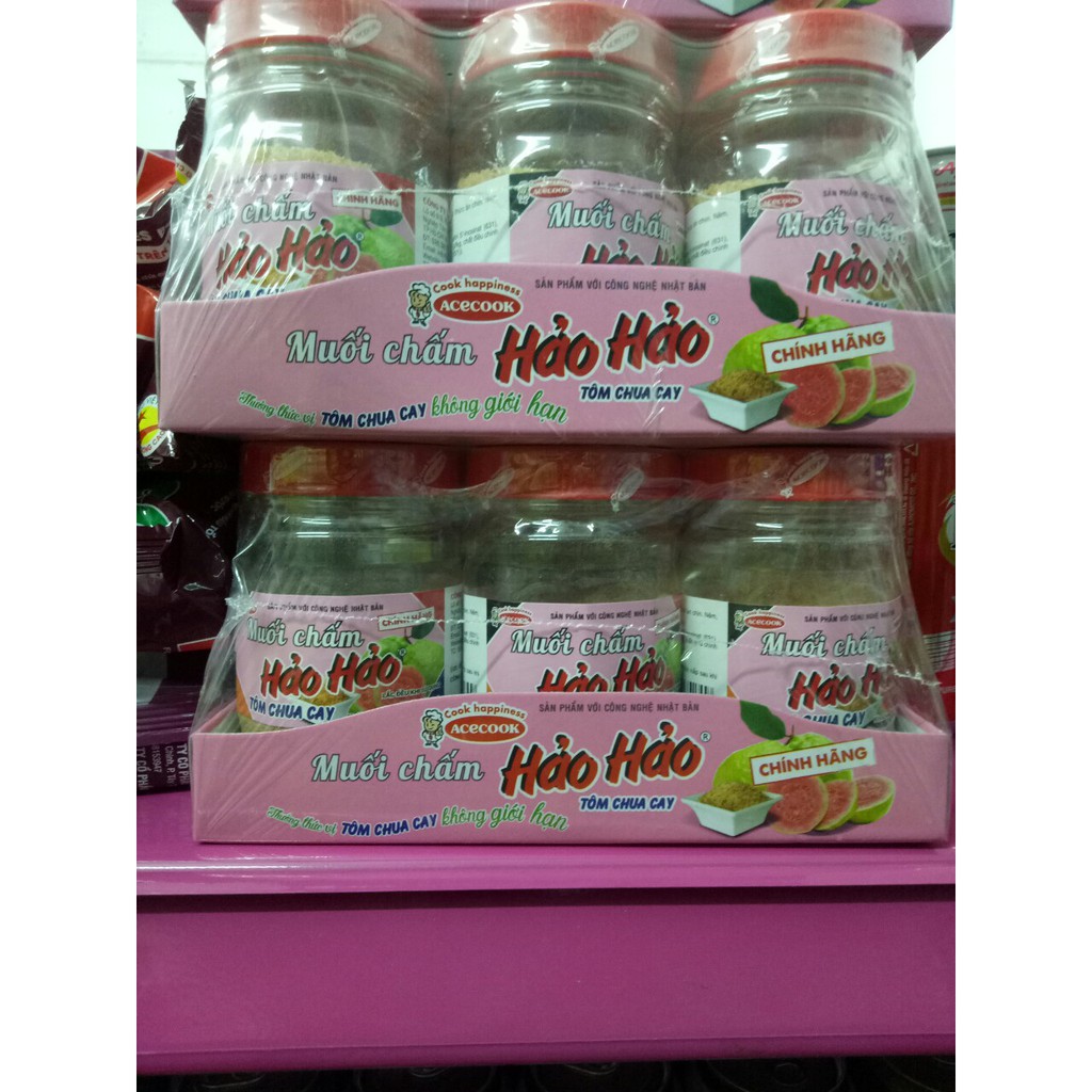 Muối hảo hảo chua cay hũ 120g