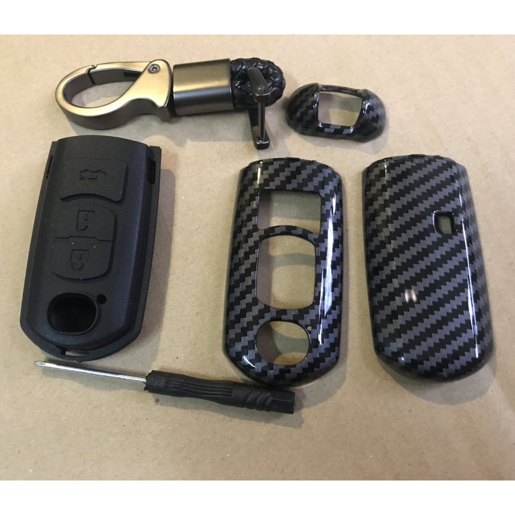 Ốp chìa khóa xe ô tô Mazda 2, 3, 6, CX-5, CX8