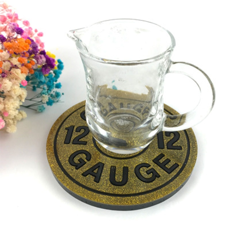 Khuôn Silicone Làm Đế Lót Ly Bằng Resin Hình Tròn DIY