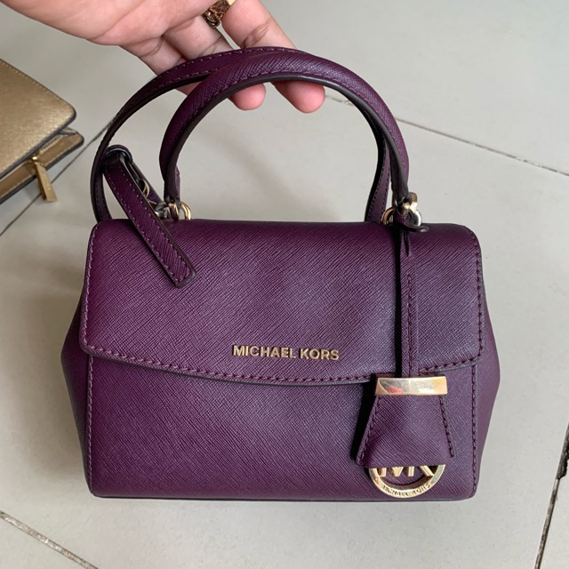 Túi mk sz mini màu plum