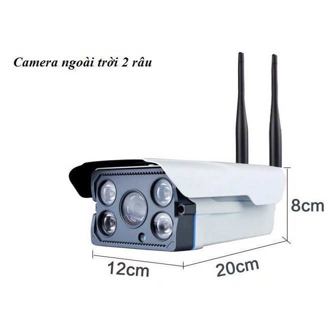 Camera Giám Sát Ngoài Trời Yoosee X8100 - Hỗ Trợ Đàm Thoại 2 Chiều