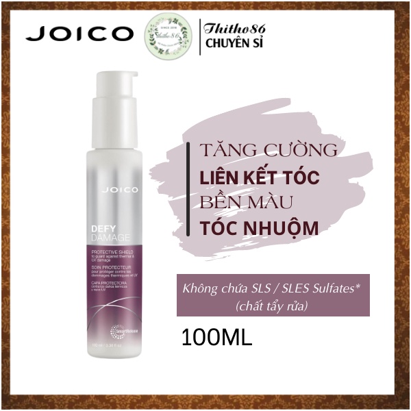 Xịt Dưỡng Ngăn Ngừa Và Chống Hư Tổn Giữ Màu Tóc Nhuộm JOICO Defy Damage Protective Shield 100ML