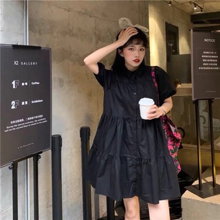 [ORDER] VÁY BABYDOLL CỔ SƠ MI