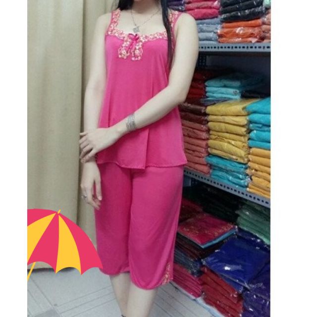 đồ bộ lửng thun lạnh Size 5 tu 65-75kg