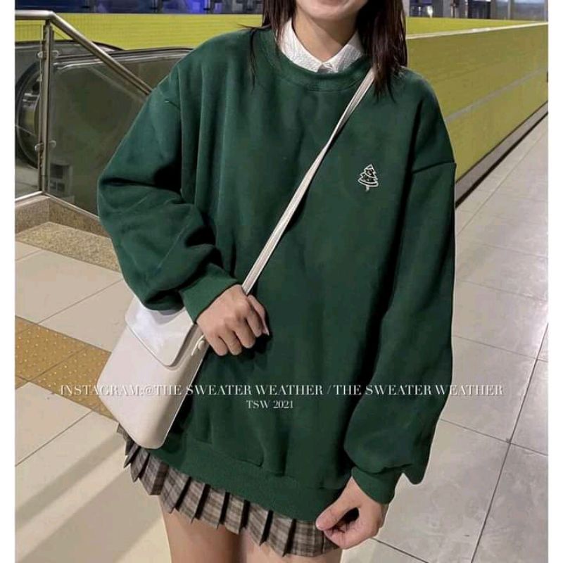 áo nỉ cây thông nhỏ PEONYB nữ