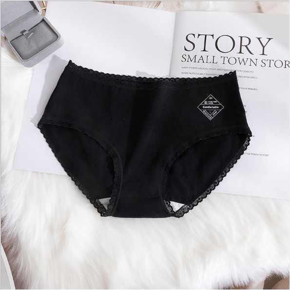 [Mã WAINCUR giảm 15% đơn 99k] Quần lót nữ lụa cạp ren kháng khuẩn hàn quốc QL23 | BigBuy360 - bigbuy360.vn