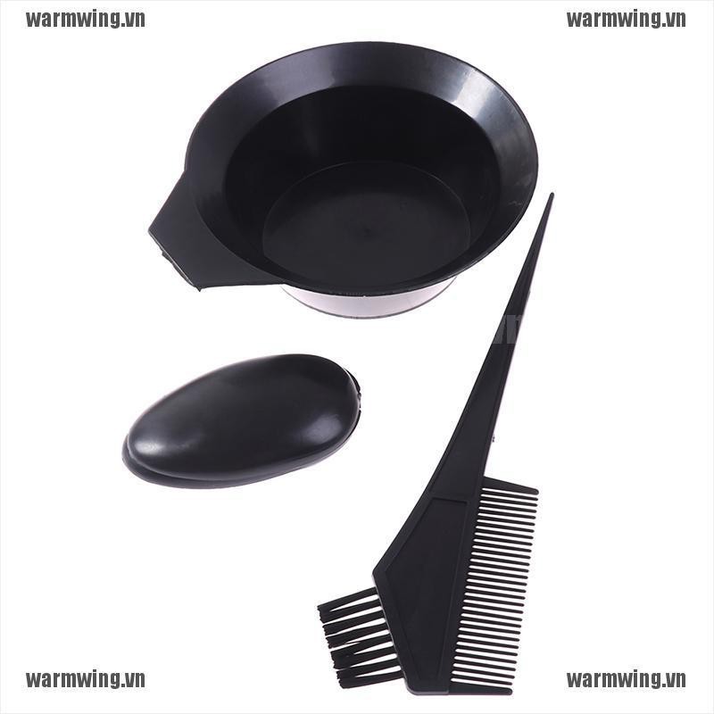 Bộ 8 Dụng Cụ Tô Nhuộm Tóc Gồm Bát + Găng Tay + Lược + Tô Đựng Thuốc Nhuộm Tóc Tiện