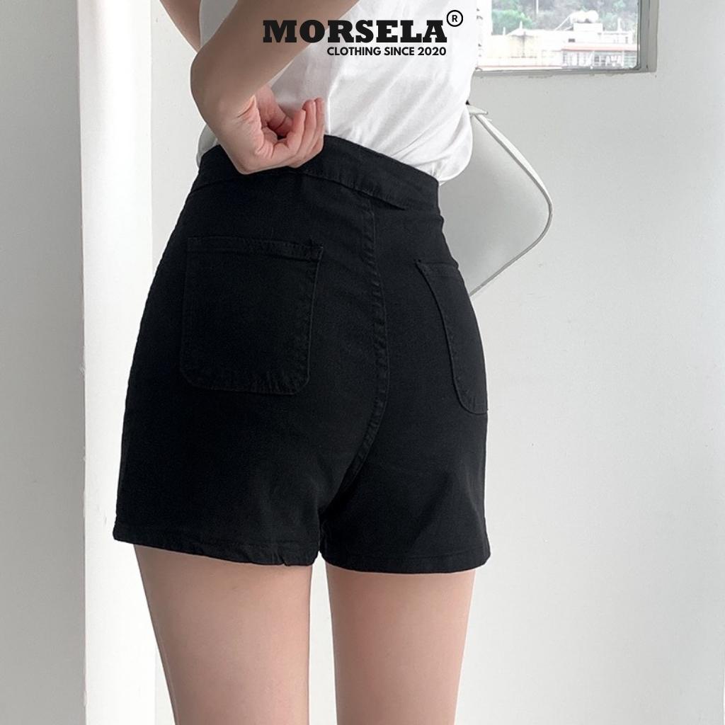 Quần short nữ ngắn ôm lưng cao - quần ngắn chât kaki tuyết cao cấp - Morsela | BigBuy360 - bigbuy360.vn