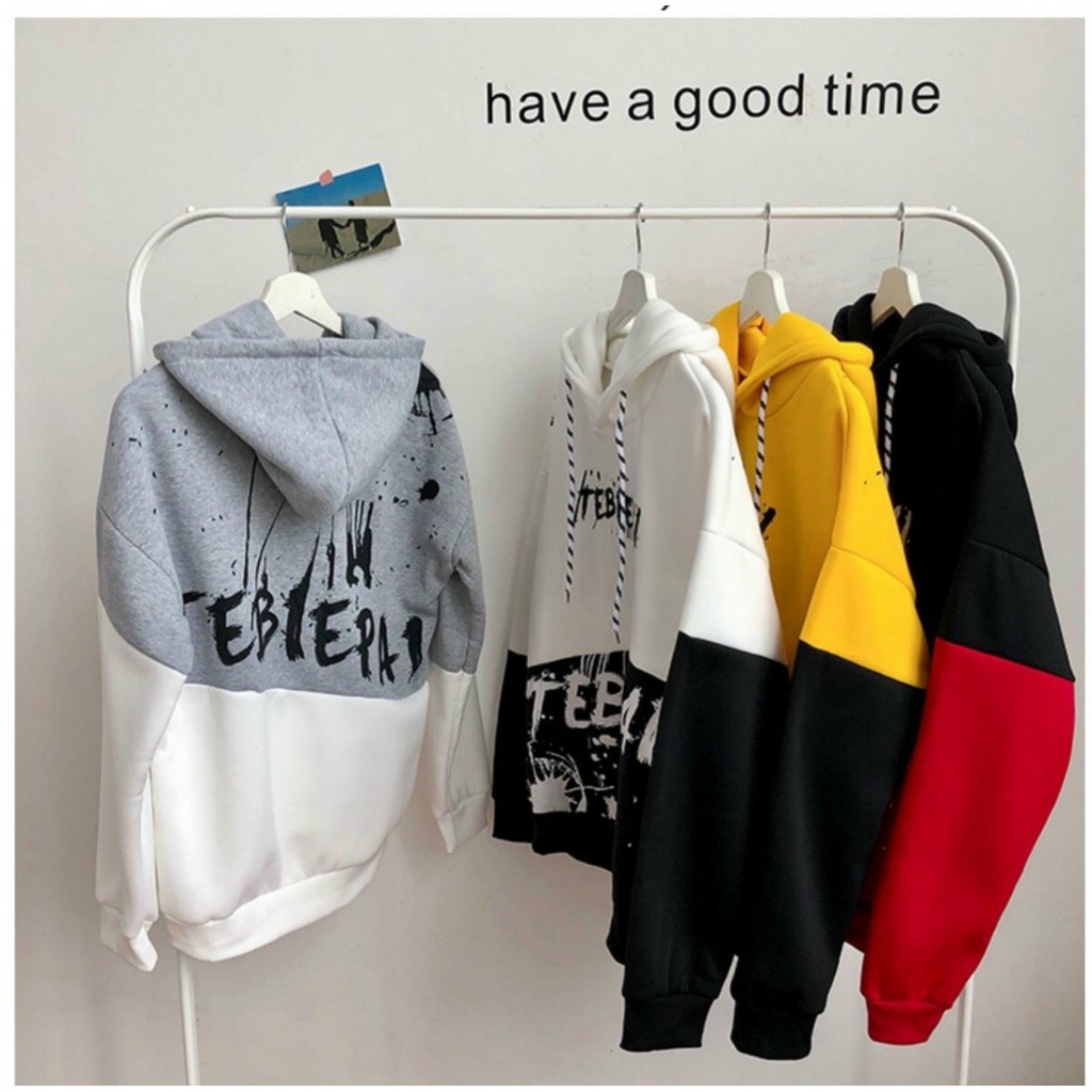 ÁO HOODIE NÓN NAM VẢI NỈ HÀNG FREESIZE 1 CỠ (TEBIEPEI)FORM DÁNG RỘNG DƯỚI 65KG MẶC VỪA | BigBuy360 - bigbuy360.vn
