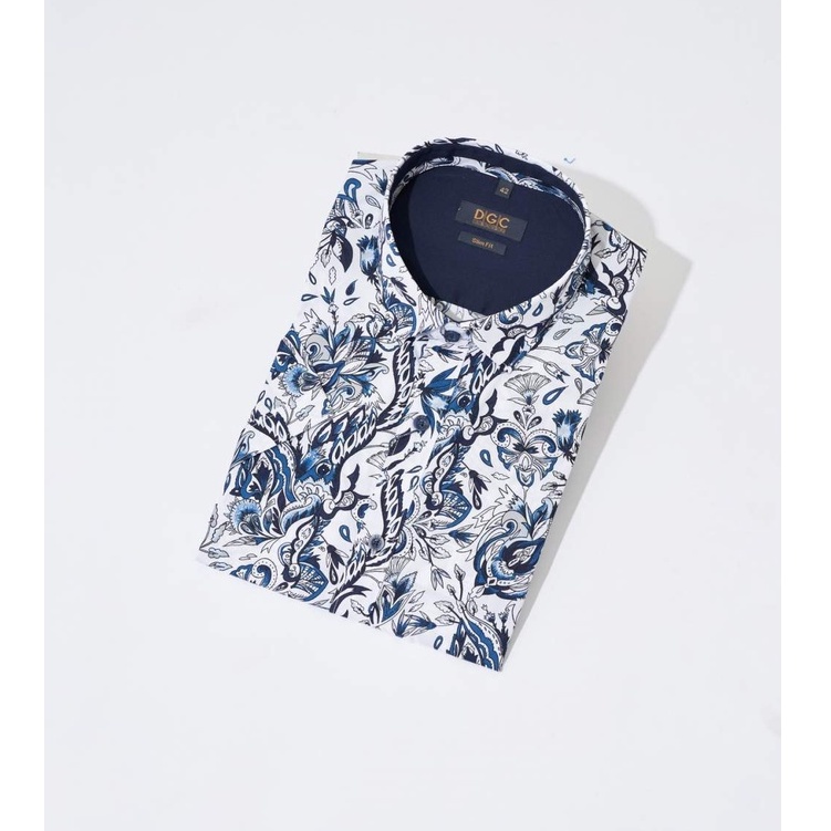 Áo sơ mi Nam ngắn tay Slim Fit DGCs - SASNCB21M-S