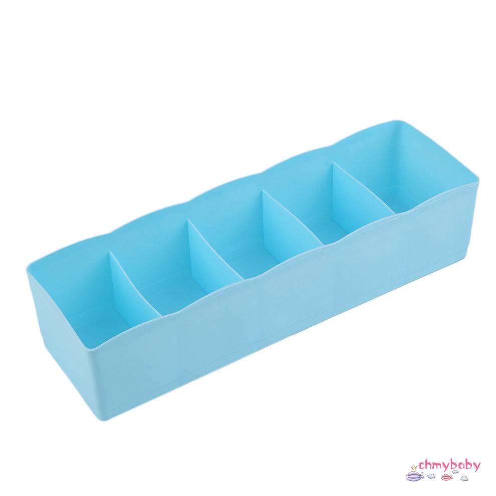 Năm lưới Tất lót đa chức năng Hộp đựng những thứ nhỏ xíu Hộp đựng đồ bằng nhựa Hộp ngăn kéo Bàn giường Tủ [8/3]
