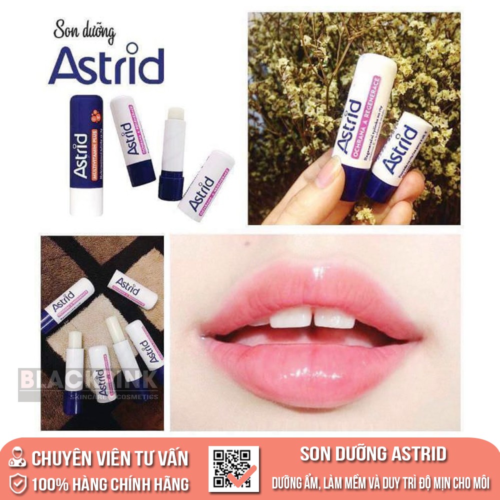 Son dưỡng môi mỡ hươu Astrid - Dưỡng ẩm cho môi, giúp môi mềm mại, căng mọng suốt cả ngày | BigBuy360 - bigbuy360.vn