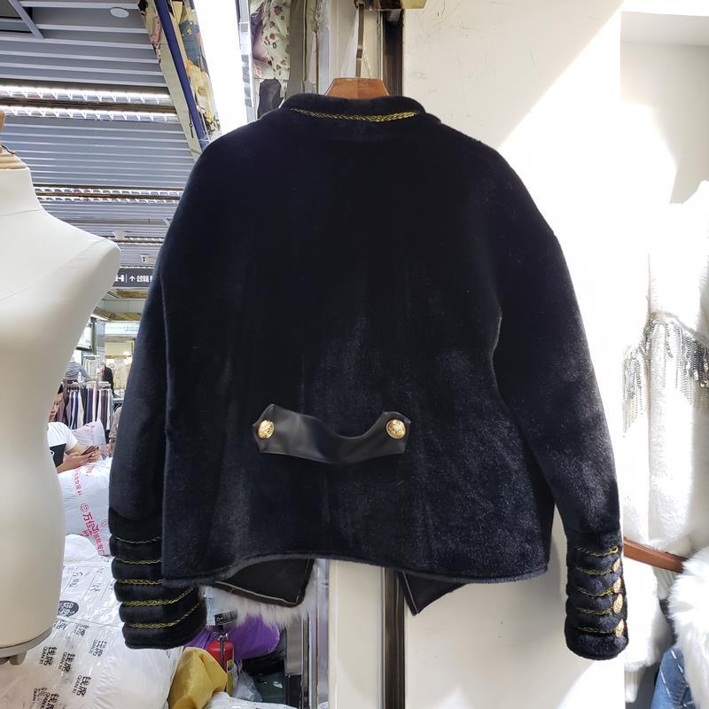 Áo Khoác Giả Lông Cáo Phong Cách Châu Âu Thời Trang Mùa Đông Mới 2022