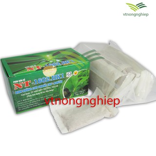 Phân bón chậm tan, dạng túi lọc, hộp 20 gói NT-1602 HK1 cung cấp dinh dưỡng cho Hoa Lan, Hoa Cảnh