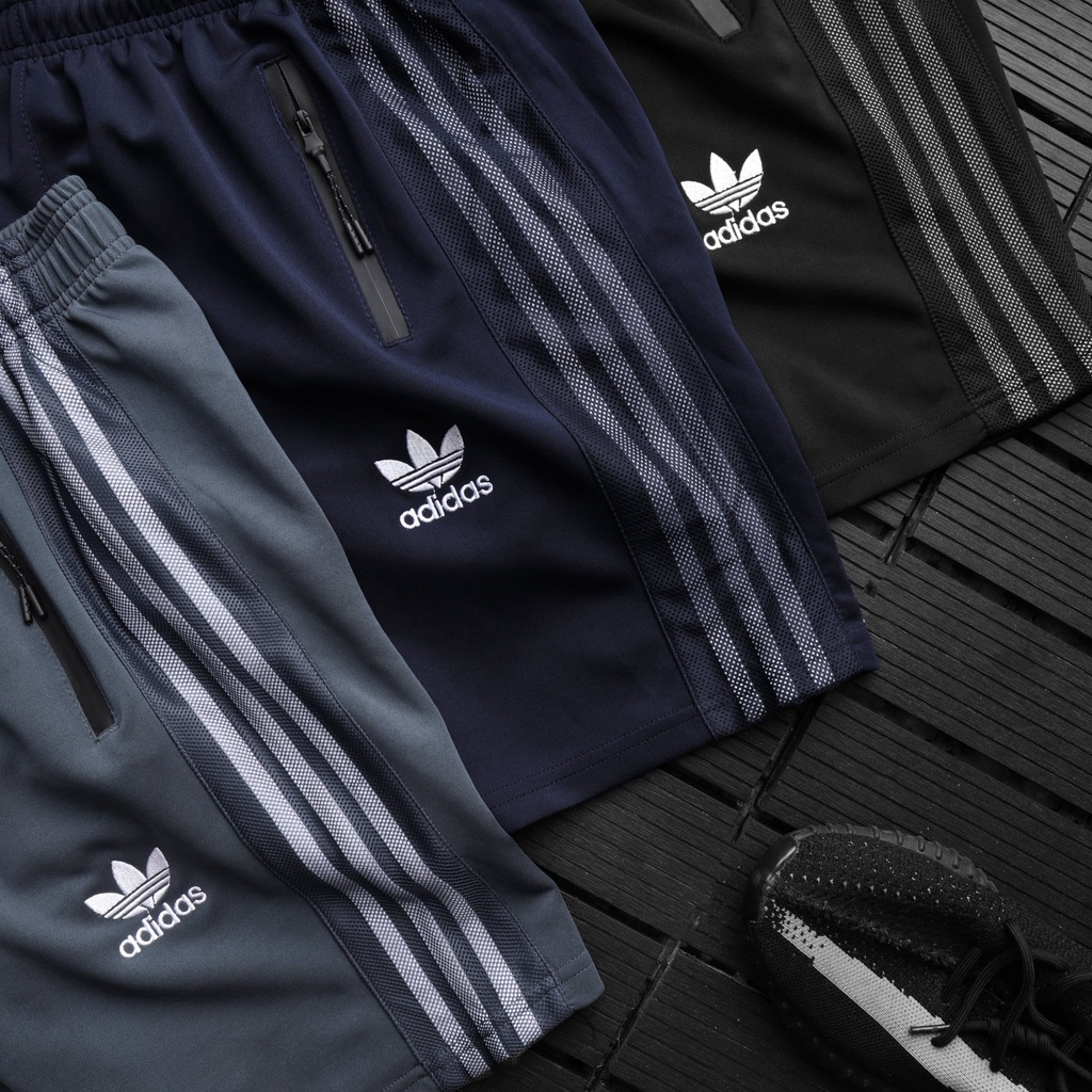 Quần short thể thao nam chất liệu Poli 2 da dày mịn 8368