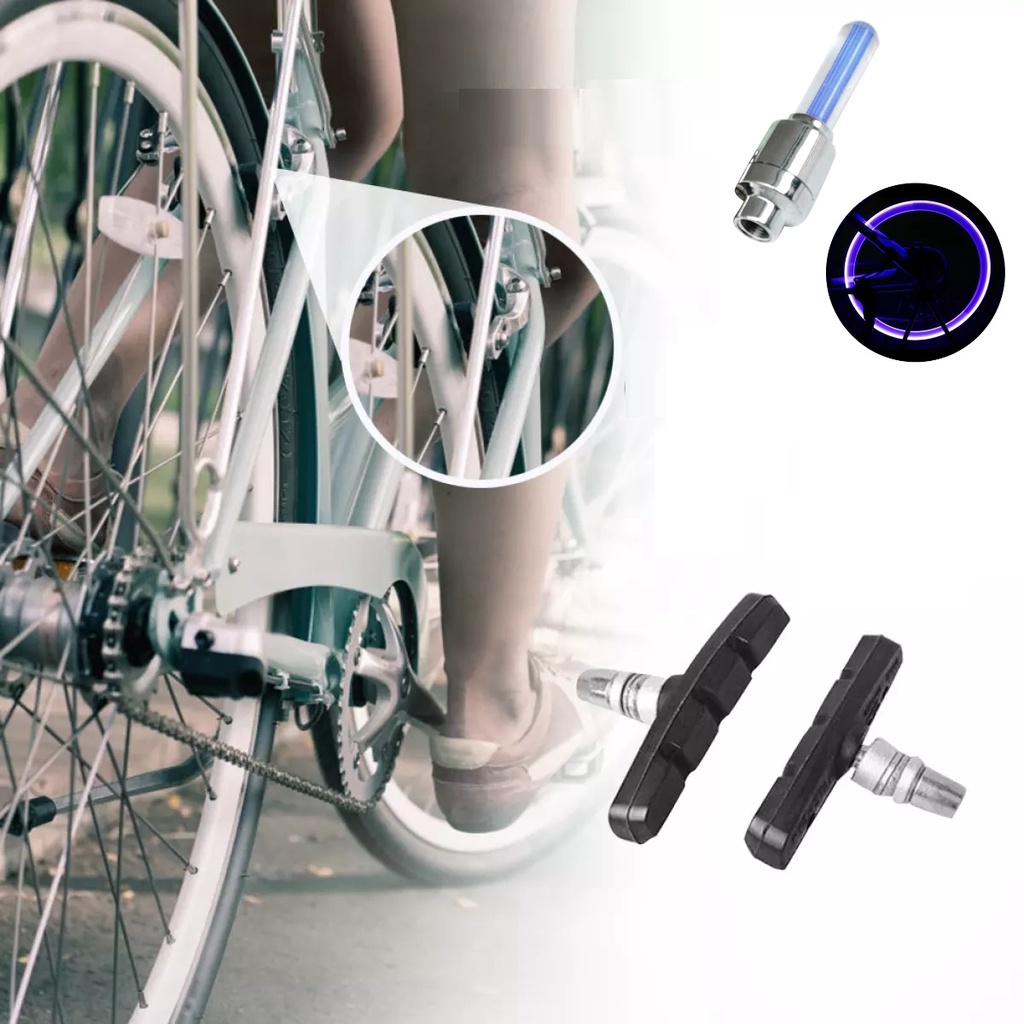 Bộ Đôi Má Phanh Xe Đạp Địa Hình V - MTB  Bền Bỉ Chất Lượng Cao