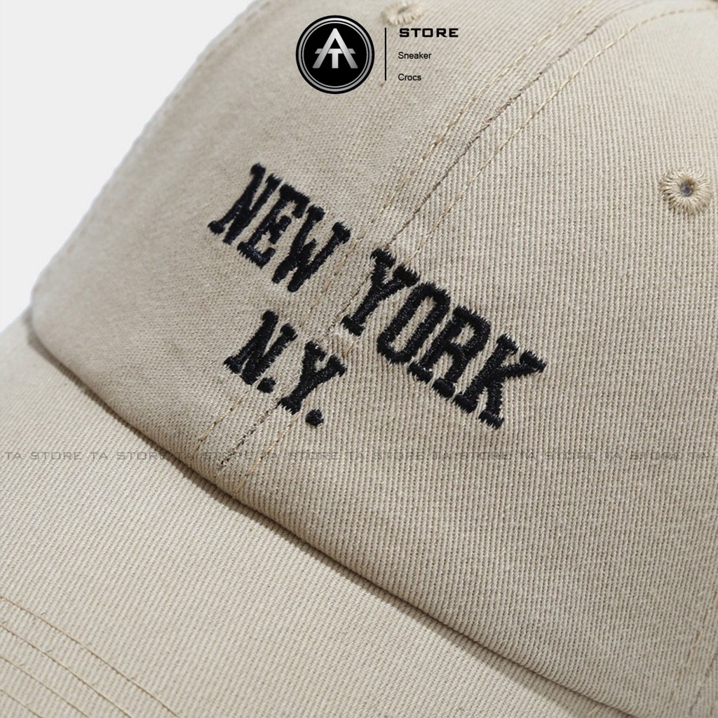 Mũ lưỡi trai NewYork thêu Ta Store thời trang, phong cách nón kết nữ Hàn Quốc cao cấp