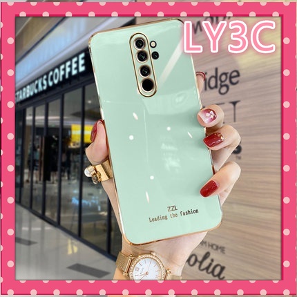 Ốp Điện Thoại Silicone Mềm Mạ Điện LY3C Cho Redmi 9 Note / 8 Pro / Note 8 / Note 9s / Note 9 Pro / Note 10 Pro