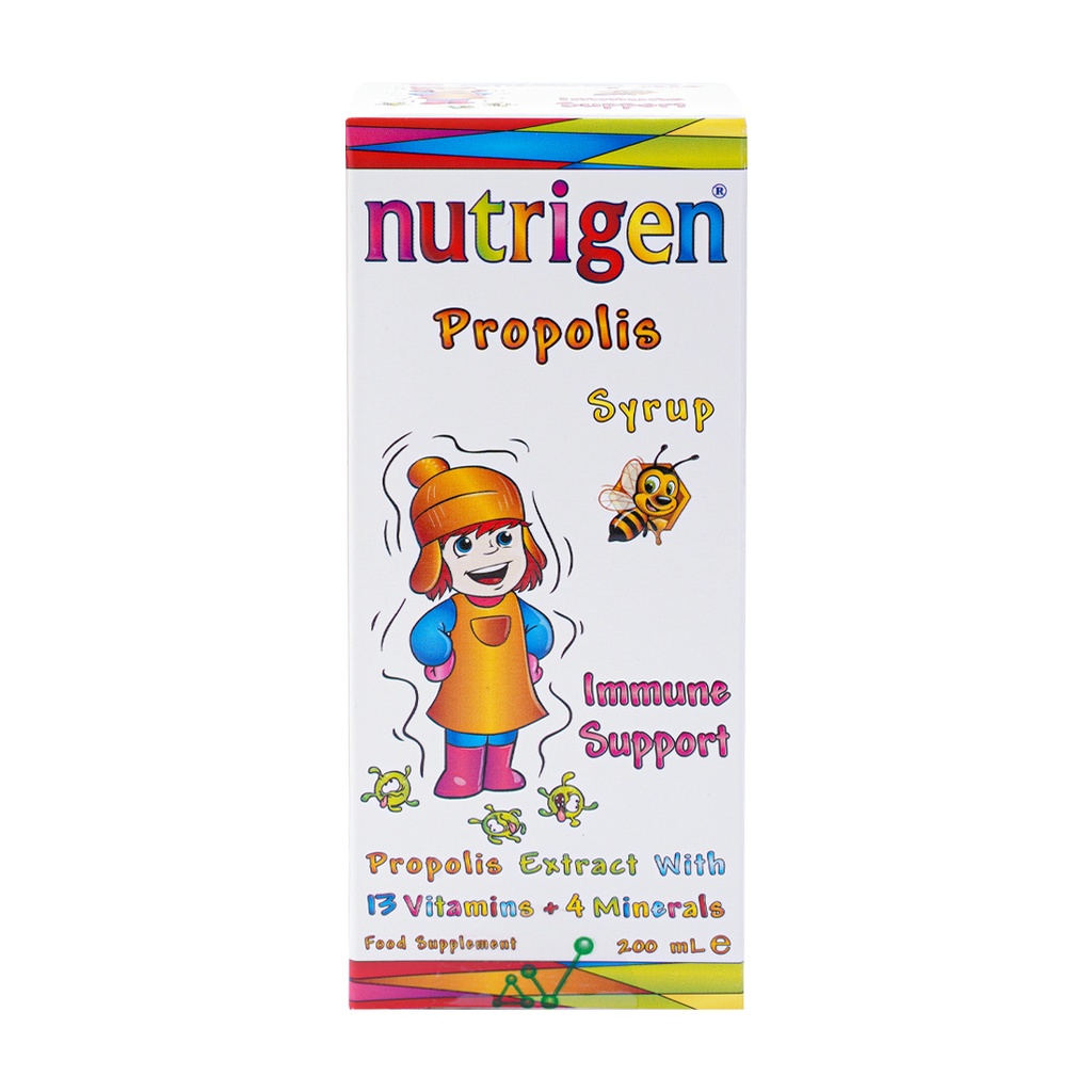 Thực phẩm Nutrigen bảo vệ sức khỏe Propolis Syrup 200ml