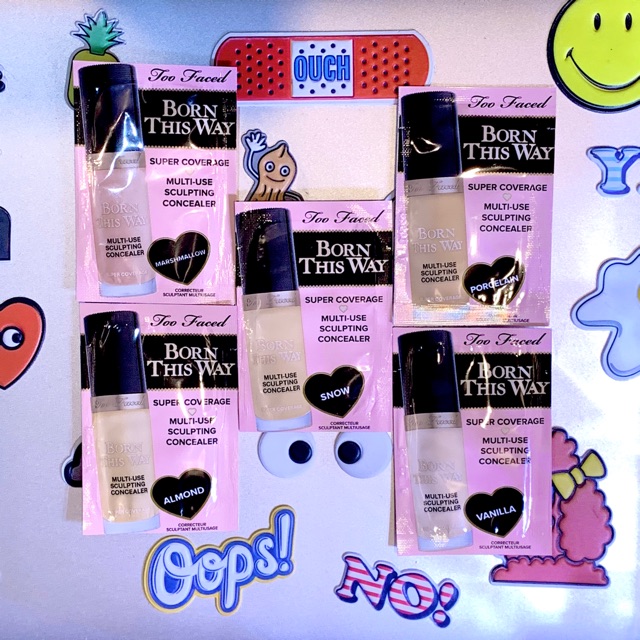 [Sample] Che khuyết điểm Too Faced Born This Way