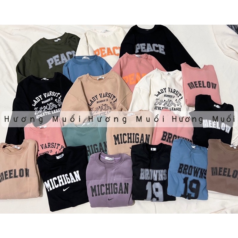 Áo nỉ sweaters nhiều mẫu - chất nỉ bông | BigBuy360 - bigbuy360.vn