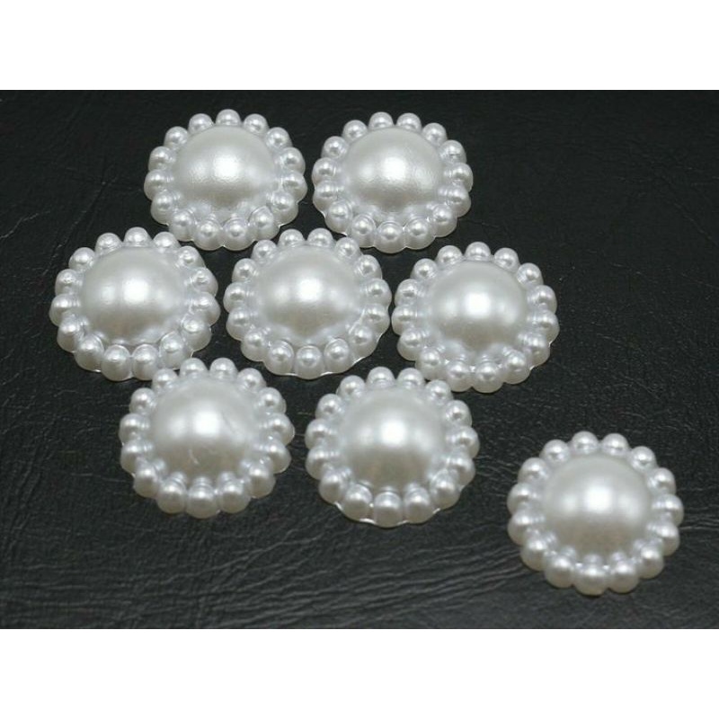Xoàn nhựa nửa hạt 8mm/10mm/12mm/15mm