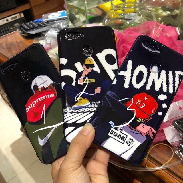 Ốp lưng viềng dẻo in hình bóng Oppo A7