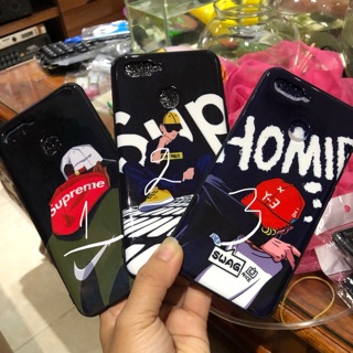 Ốp lưng viềng dẻo in hình bóng Oppo A7