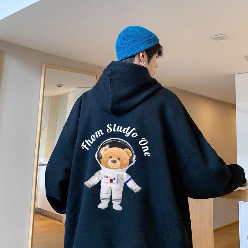 ÁO HOODIES NỈ BÔNG SIÊU DÀY IN HÌNH GẤU NAM NỮ MẶC ĐỀU ĐẸP | BigBuy360 - bigbuy360.vn