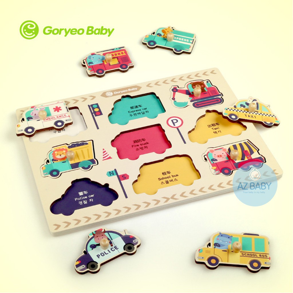 Bộ Đồ Chơi Ghép Hình Nhiều Chủ Dề Goryeo Baby Hàn Quốc AZ Baby Store DC003