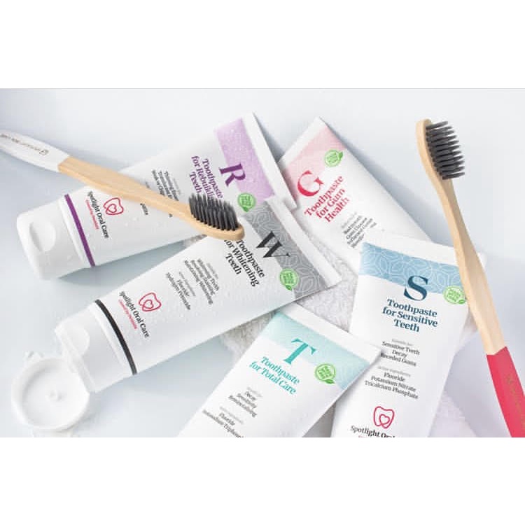 Spotlight Oral Care - Kem đánh răng cao cấp Toothpaste (Loại Whitening, Senstive và Total Care)