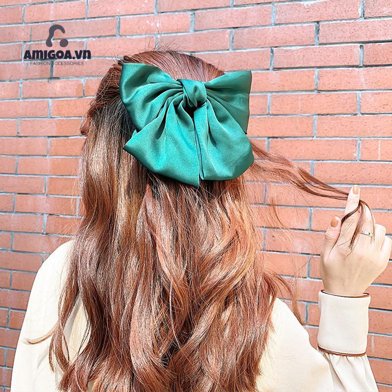 【amigoa.vn】Kẹp Nơ Lớn Cho Nữ