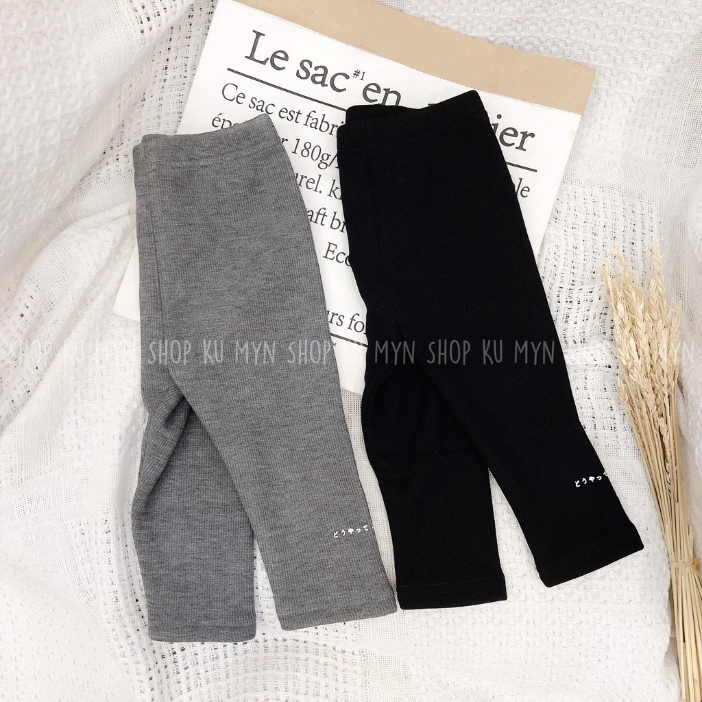 Quần legging bé gái, quần lót lông cho bé siêu ấm áp mặc thu đông 21016
