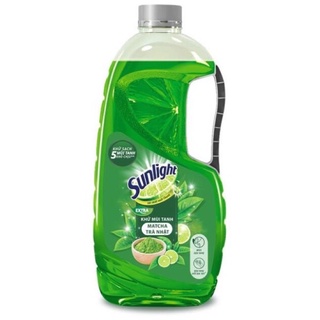 [SUNLIGHT] Nước rửa chén SUNLIGHT Matcha Trà Nhật - Chai 1,5kg