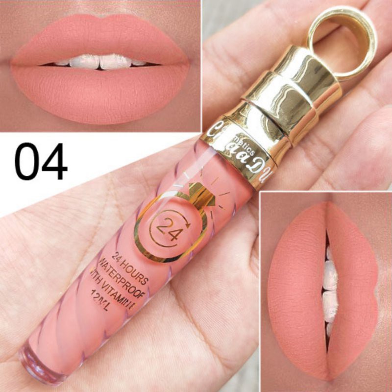 Son lì bền màu không thấm nước dung tích 12 ml CMAADU