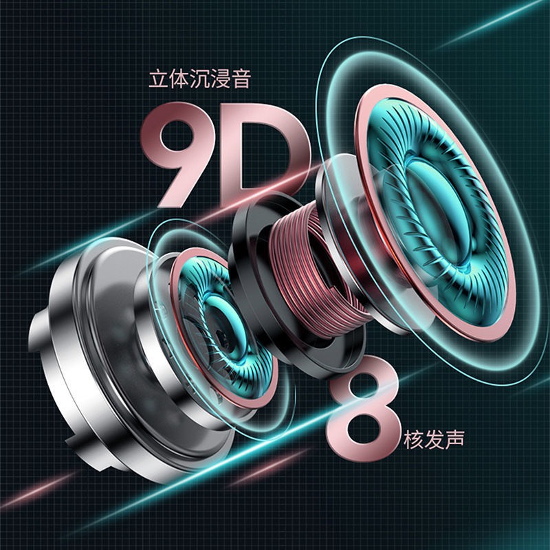 Tai Nghe Bluetooth Phiên Bản 5.0 Mới Nâng Cấp Giảm Tiếng Ồn