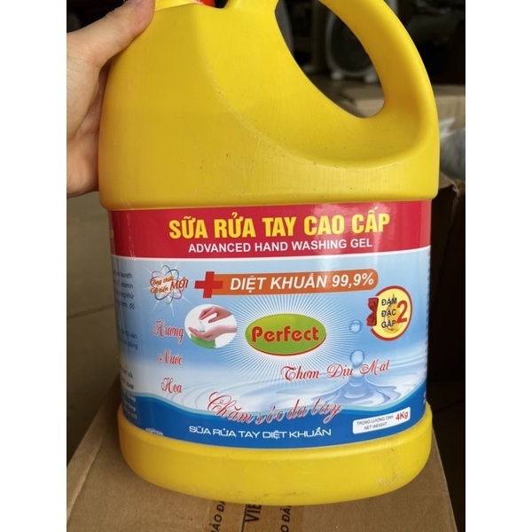 Nước Rửa Tay Tạo Bọt Can 5 lít SPCa  Xà Phòng Rửa Tay Rửa Sạch Khuẩn 99,9% Dưỡng Ẩm Bảo Vệ Da Tay