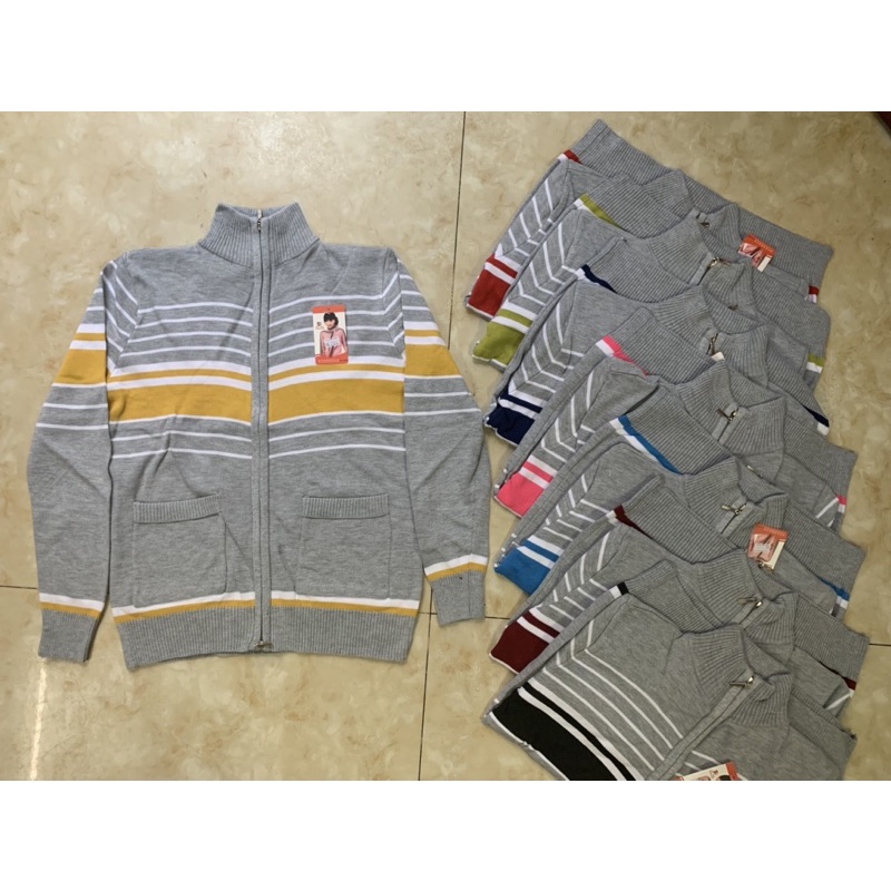 Áo khoác trung niên , khoác len dệt kim , khoác nữ Quảng Châu_ngọc loan shop