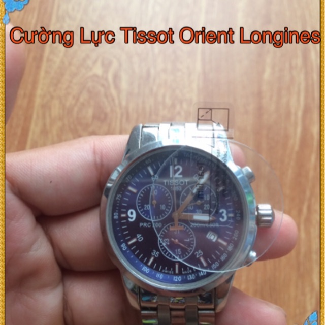 Kính Cường Lực Đồng Hồ Tissot Seiko Orient Longines đủ size