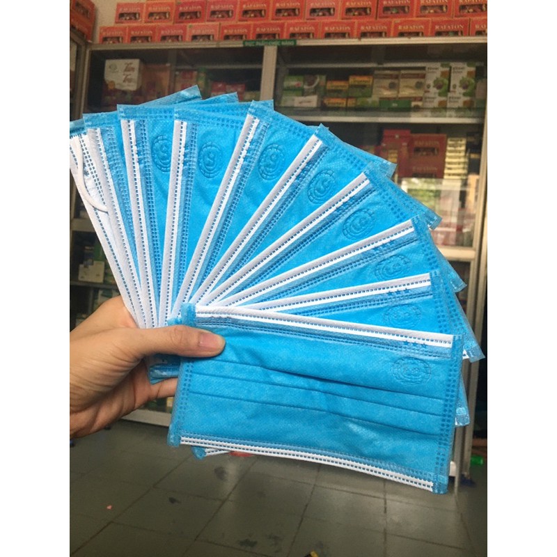 Khẩu trang y tế Thông chắc. Khẩu trang y tế giấy kháng khuẩn chuẩn