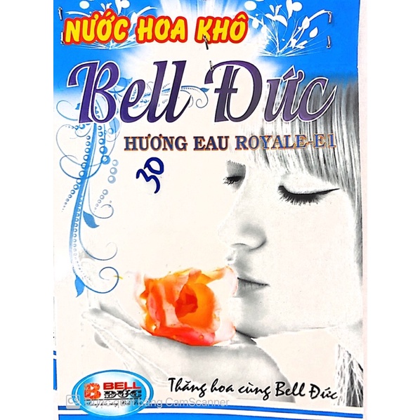 Túi Thơm, Nước Hoa Khô Bell  Đức, Hương EAU ROYALE-E1,